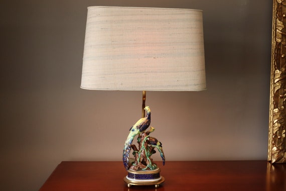 Porcelain bird lamp deals