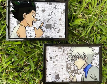 Anime Painting Etsy Anime Painting Etsy