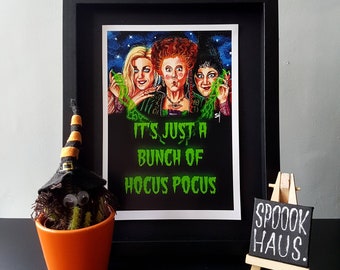 It's Just a Bunch of Hocus Pocus - A5 size Print 250gsm card (A5 print only)