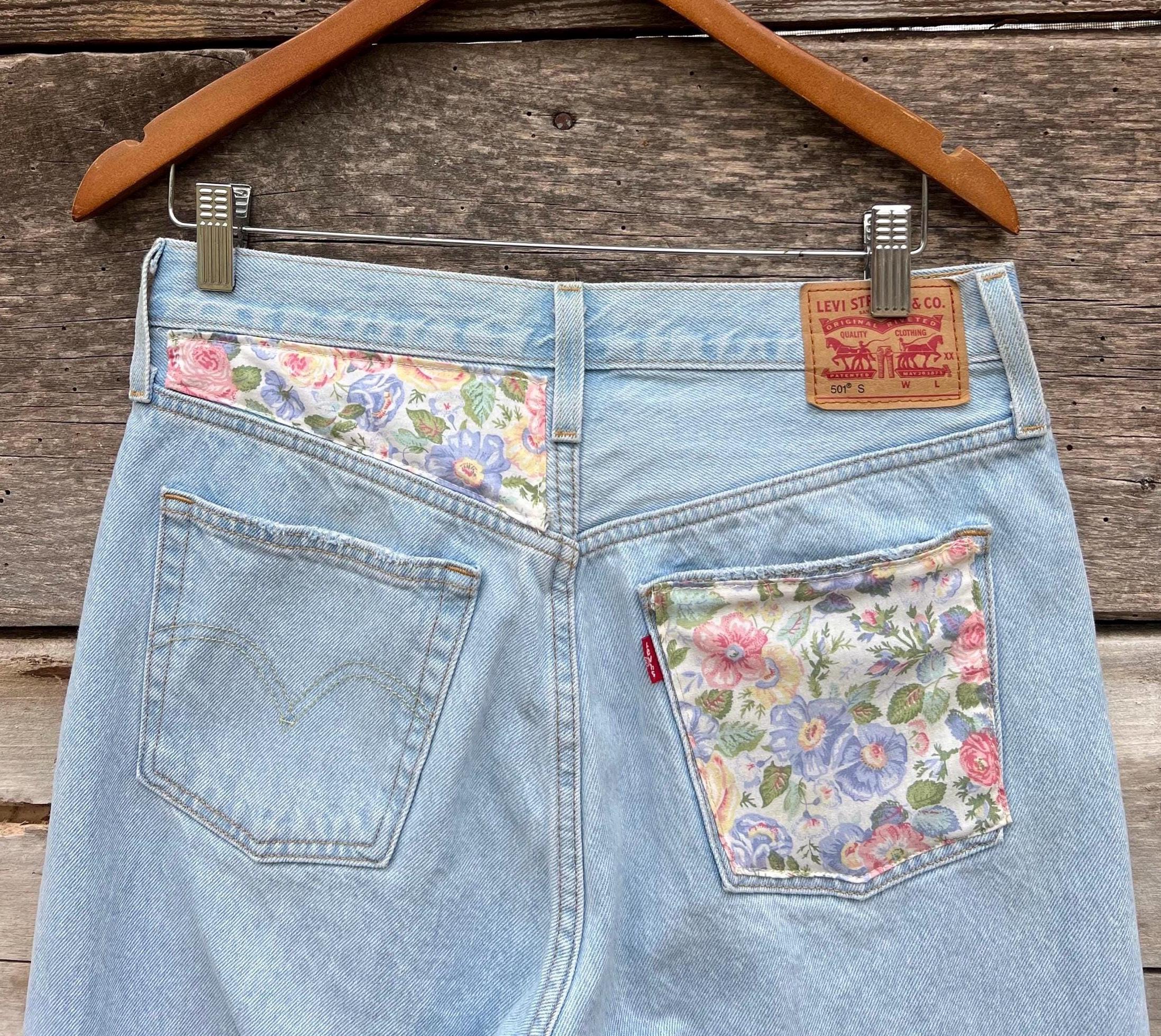 Reworked Levi's 501 - Etsy Reworked Levi's 501 - Etsy