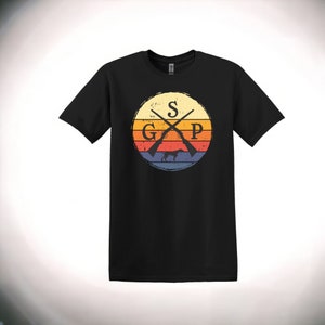 Retro GSP Shirt, GSP T-shirt, GSP Shirt, German Shorthaired Pointer Shirt
