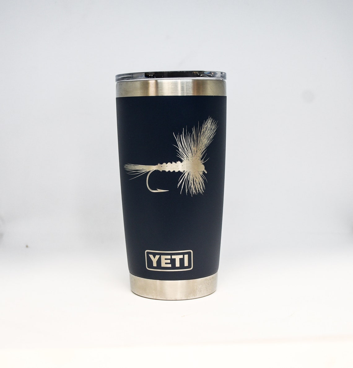 Fly Fishing Yeti Rambler Fly Fishing Tumbler Fly Fishing Etsy