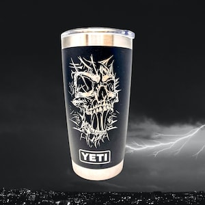 Skull Yeti Etsy