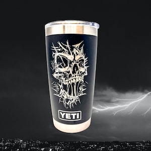 Yeti 30oz Seamless Rose Flower Design 