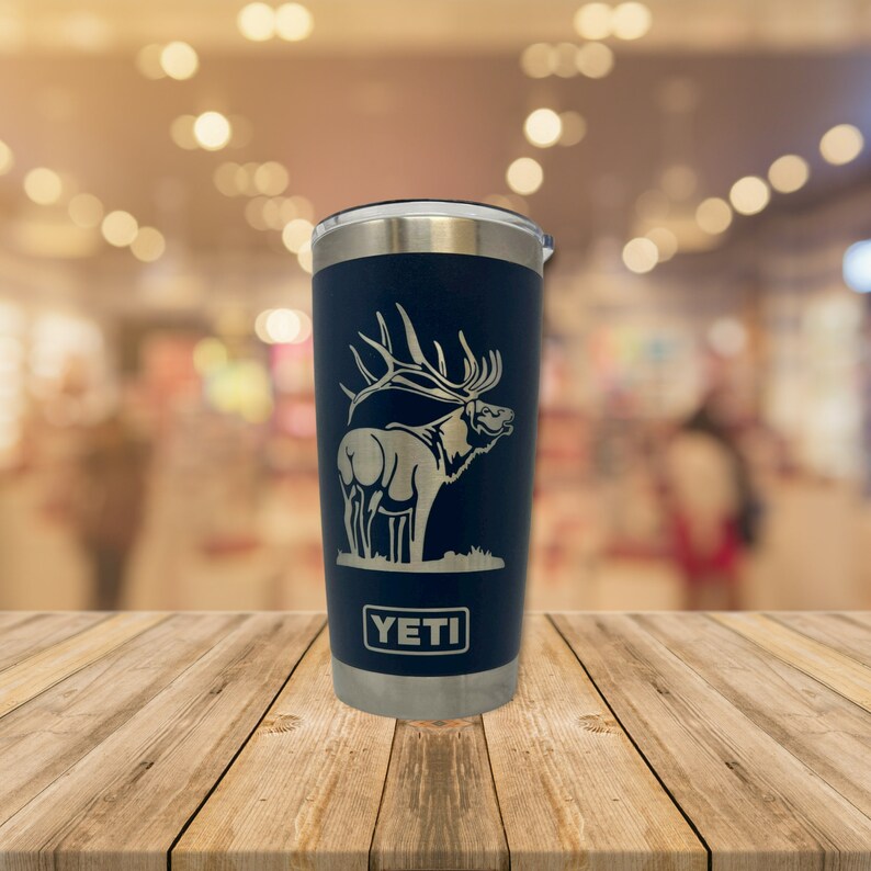 Elk Yeti Elk Tumbler Hunting Yeti Hunting Tumbler Custom Etsy