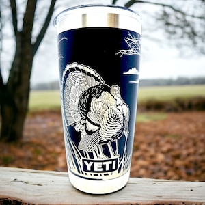 Turkey Hunting Yeti Rambler, Turkey Yeti Rambler