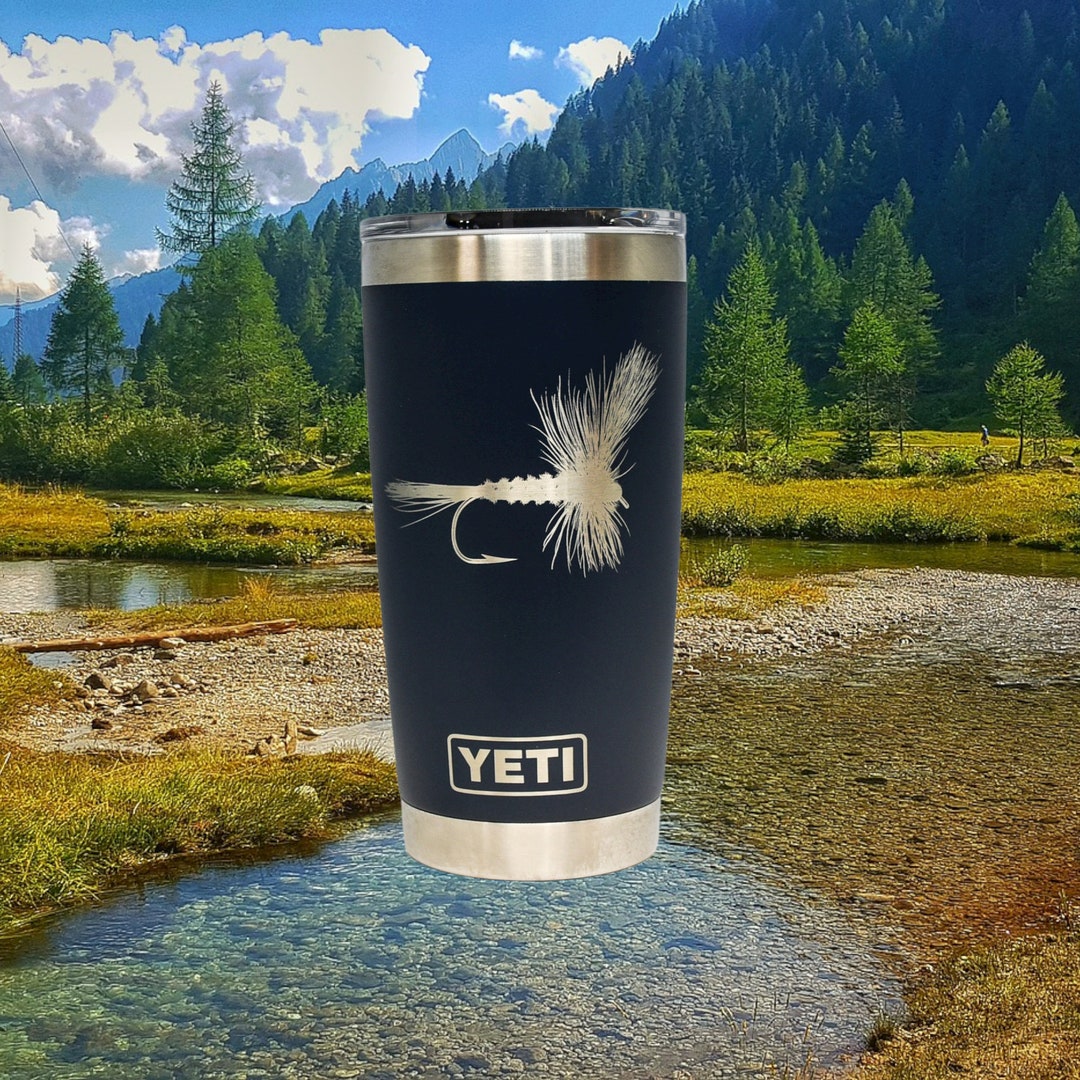 Fly Fishing Yeti Rambler, Fly Fishing Tumbler, Fly Fishing, Fishing