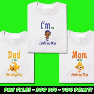 Download Bubble Guppies Birthday Shirt Design Png Iron On Transfer Digital File Art Collectibles Drawing Illustration Delage Com Br