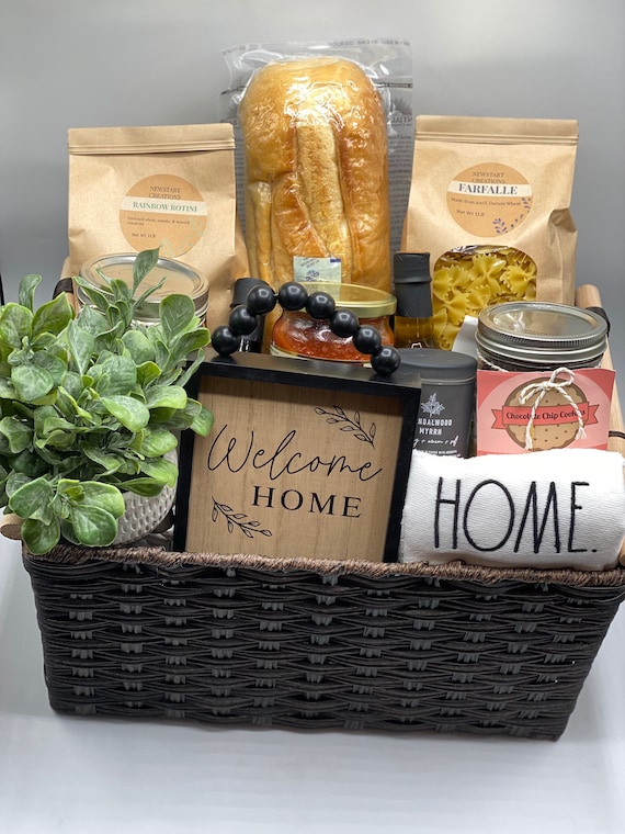 Real Estate Closing Gift, New Home Gift, Welcome Home Gift Basket