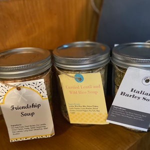 Pint Jar Soup Mix
