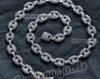Iced Out Gucci Link - Etsy