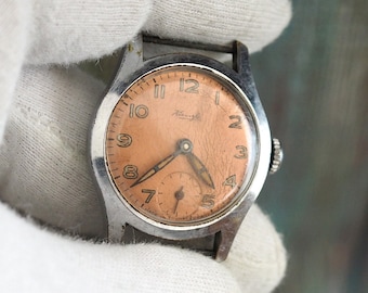 Vintage Duits horloge KIENZLE - werkt niet, voor reserveonderdelen of reparatie