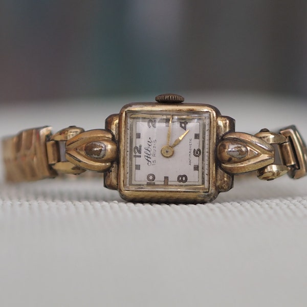 montre à remonter mécanique art déco vintage pièces de rechange de montres mécaniques, réparation, pièces de montres, fourniture mécanique, fourniture bijoux