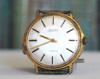 Jsoma -  German men's watch - working condition ,  sold for spares or repair