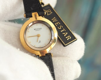 WESTAR  -  Swiss made quartz  womens Watch    -not working, mint condition, unworn