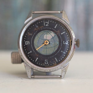 Rare 50&#39;s USSR men&#39;s watch SPUTNIK   - not working, sold for spares or repair