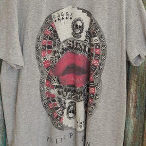 Philipp Plein Couture Vintage T-Shirt size L, Philipp Plein Couture T-shirt/Philip Plein Design  T-shirt
