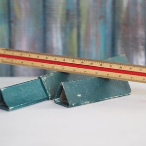 Regola matematica anni '50-'60, base in legno