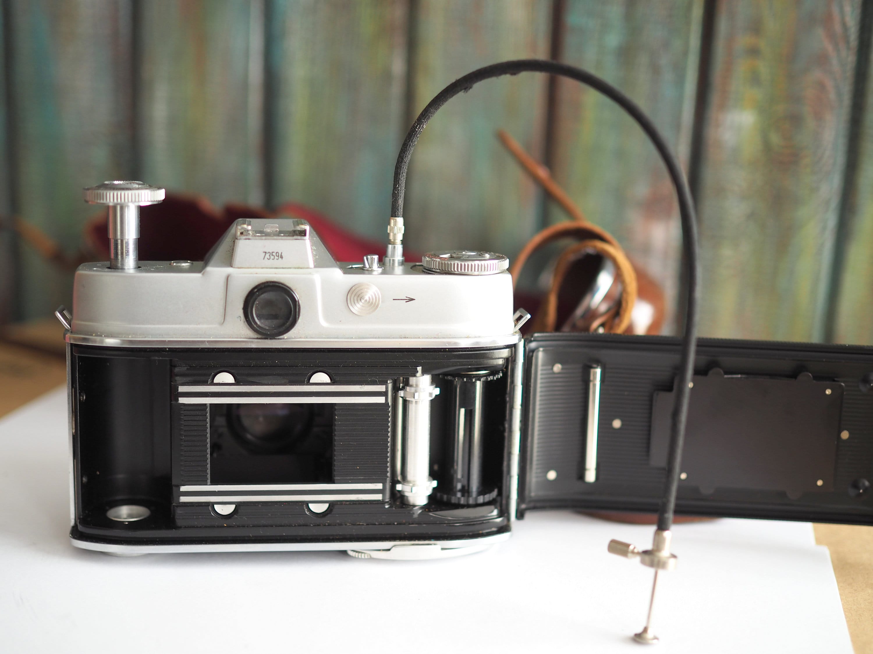 1950 年代のドイツ製写真カメラ Kodak Retina Reflex、ビンテージ