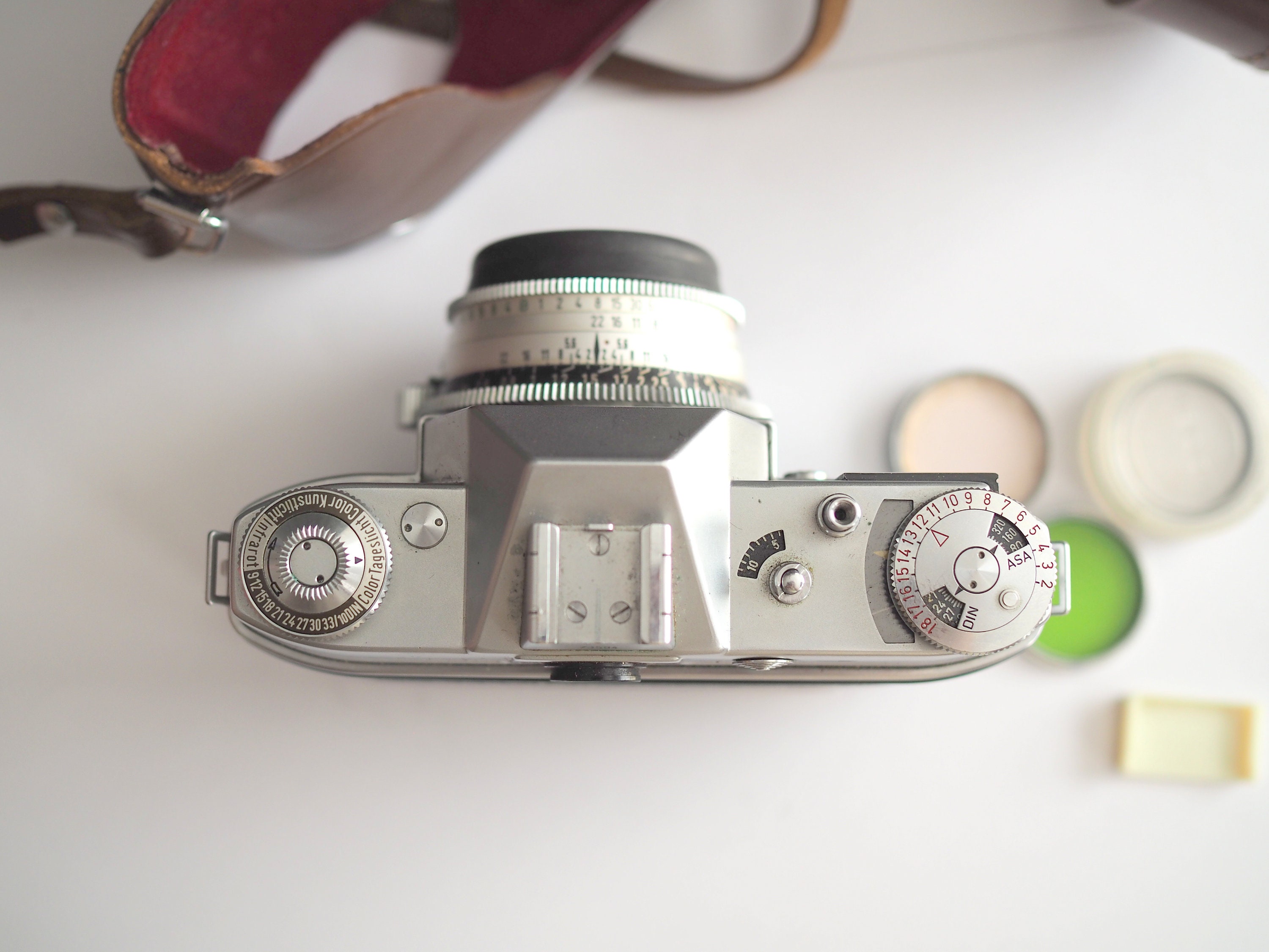 1950 年代のドイツ製写真カメラ Kodak Retina Reflex、ビンテージ