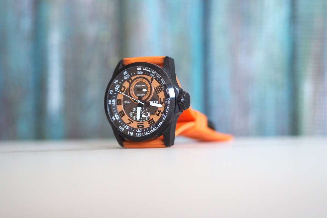 JAQUES FREL Quartz Men's Watch, Starts and Stops Sold for Spares or