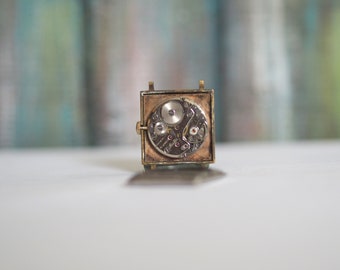 Montre Bracelet Mécanique Ancienne ATERIA - Fonctionne, Vintage, Pour Homme