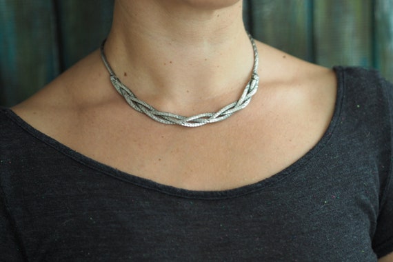 Vintage 835 Silver Necklace - Etsy