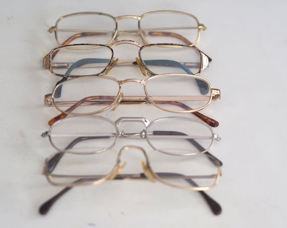 Lot 5x Vintage Eyeglasses - Etsy display picture 3