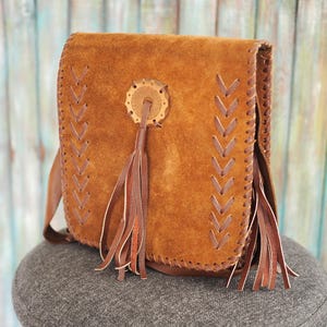 1960&#39;s  vantage  leather handcrafted messenger bag ,  handmade Leather bag, Handmade  Shoulder Bag, Brown Leather Handbag, Leather bag