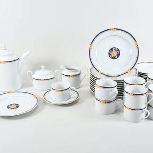 Rosenthal Borgia Porzellan Kaffee Set für 11 | Classic Renaissance Kollektion | Deutsches Porzellan Service
