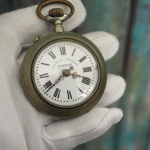 Roskopf Pocket Watch - Etsy