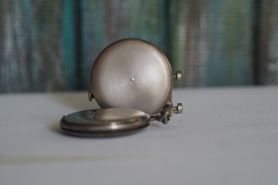 JUNGHANS  solid silver pocket watch, not working … - image 3