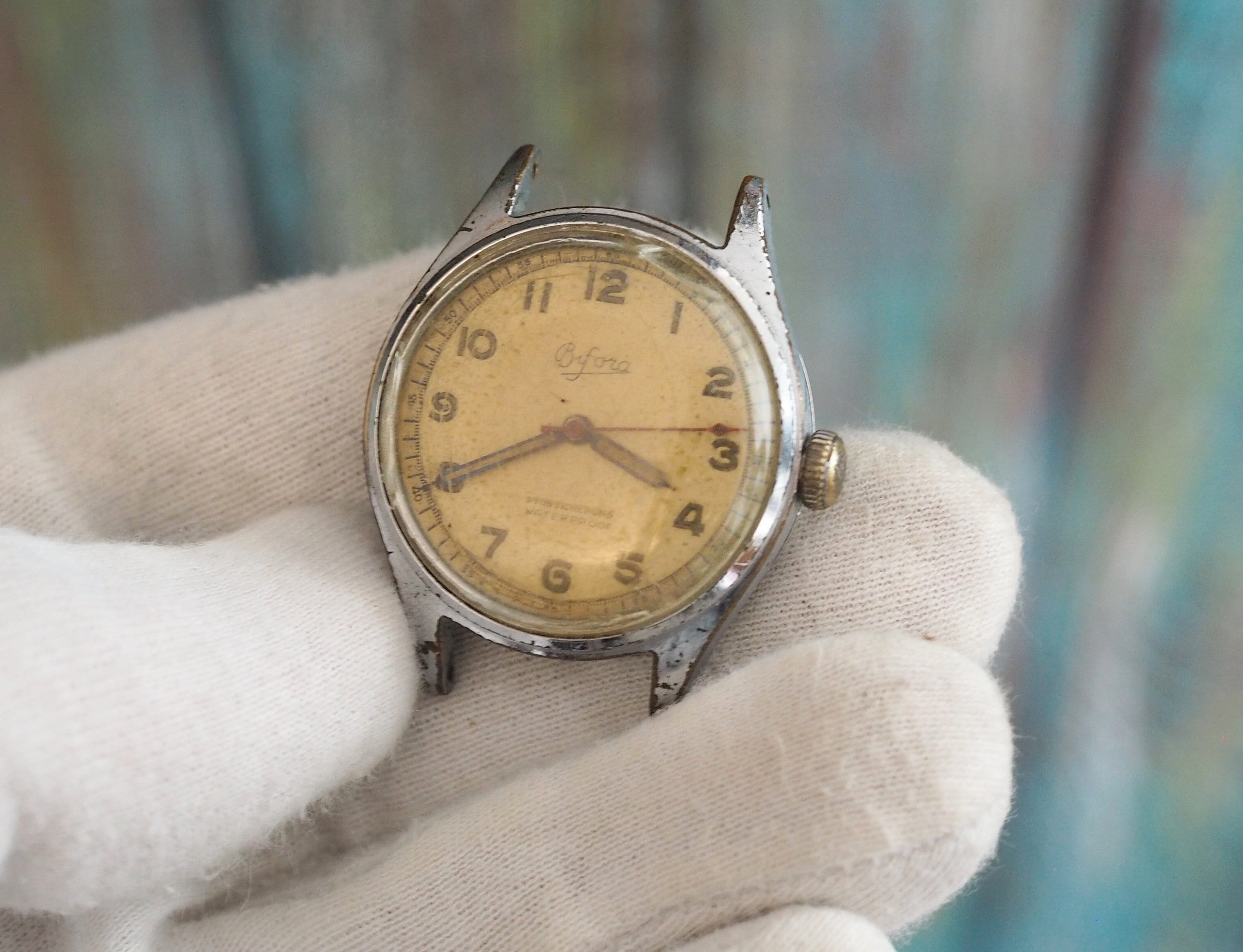Vintage Bifora Art Deco Rare Wristwatch Works Great 17 Rubis Vintage Bifora Watch - Etsy main image 4