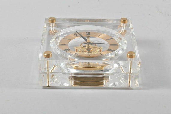 Vintage Rare Seiko Electro Mechanical Skeleton Clock Not - Etsy