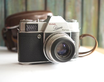 Kodak Retina Reflex IV 35mm Rare Film SLR Camera Images- Digital