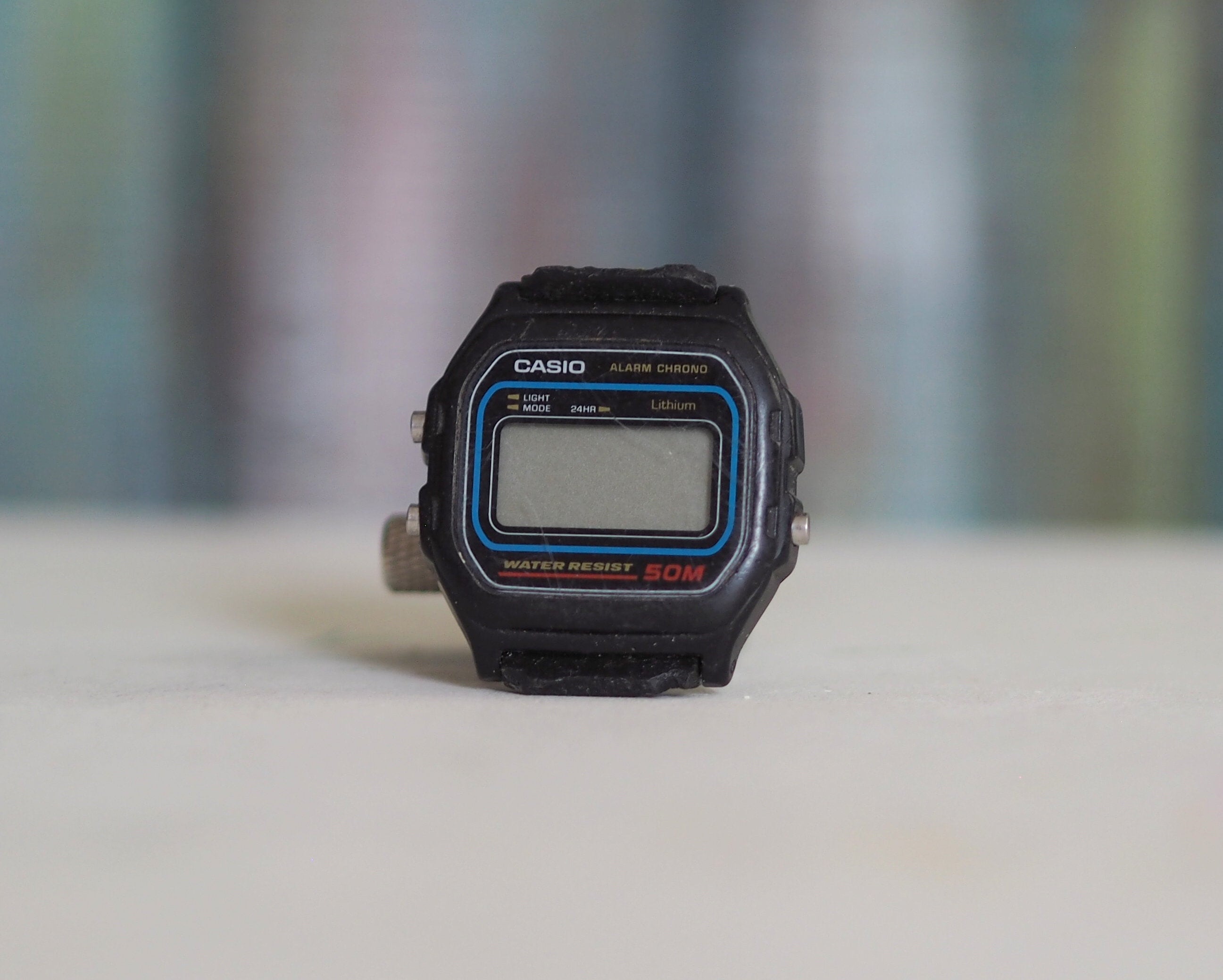Vintage CASIO LCD  watch - not tested, sold as not working