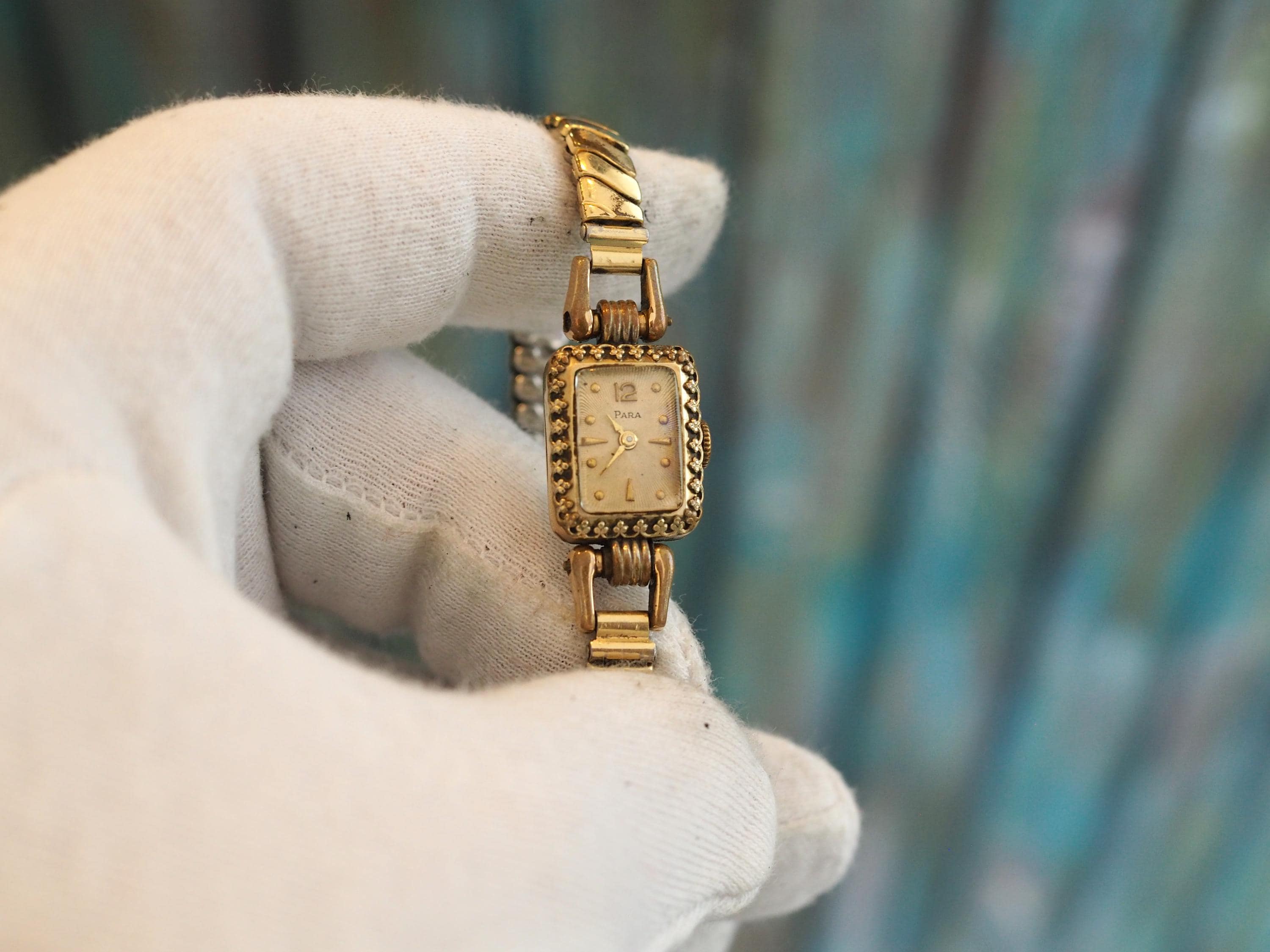 Antique German Mechanical Art Deco Wind up Watch -not 