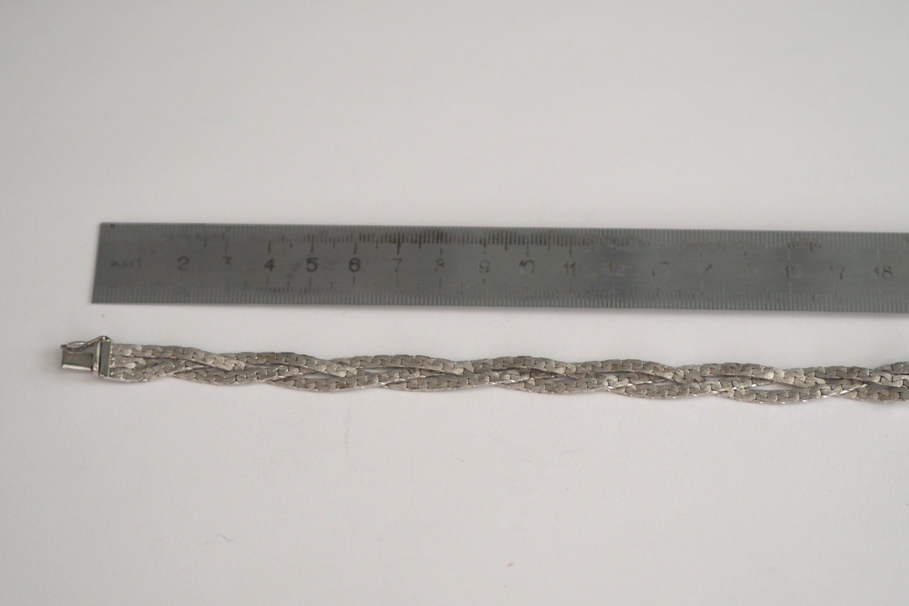 シルバーブレスレット - ヴィンテージドイツ製 .835 シルバー