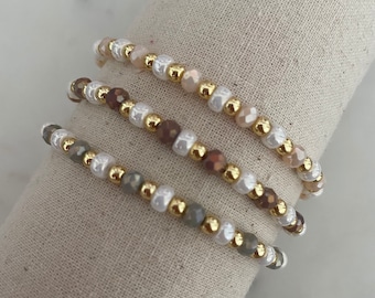 Pulsera Mónaco, Pulsera perla, Pulsera de la amistad