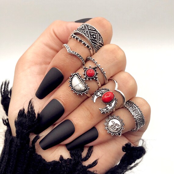 Aesthetic 2024 ring set