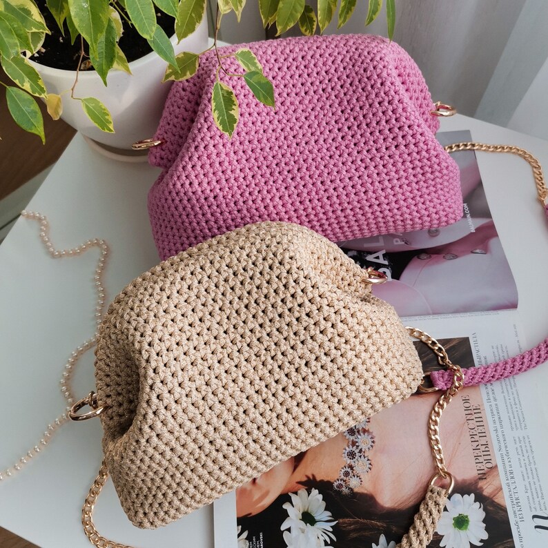 Crochet Patterns Bag Step by Step Pattern for Bag Making How Etsy