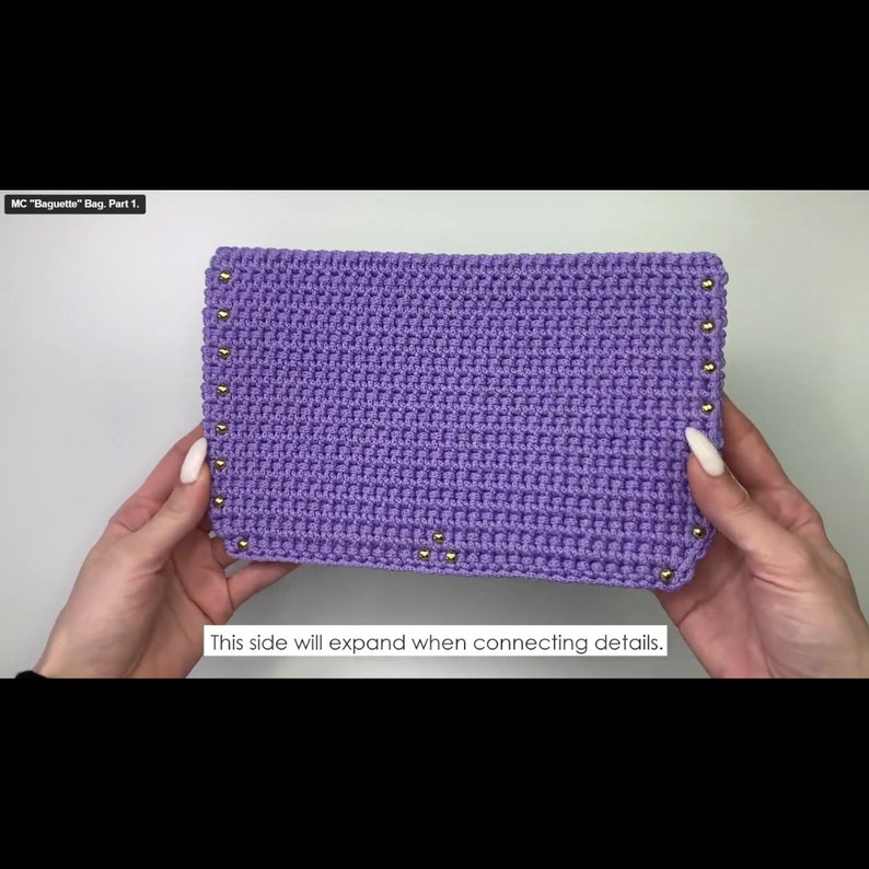Crochet Patterns Bag Step by Step Video Tutorials Patterns How Etsy