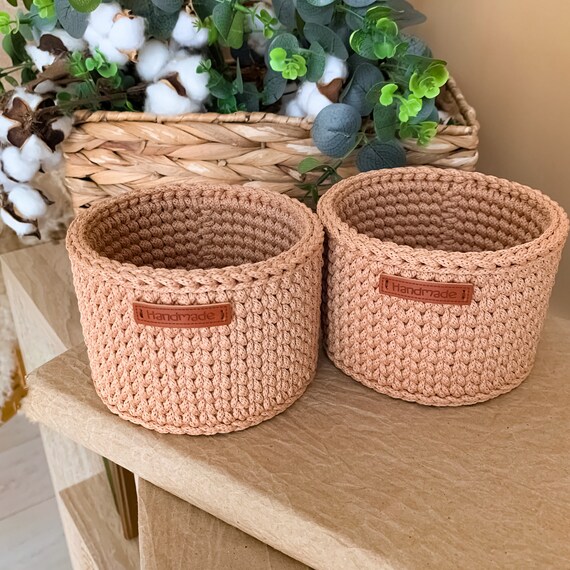 Basket Crochet patternRound basket patternHandmade basketCrochet