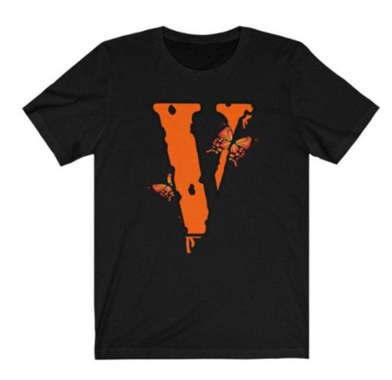 Vlone with Butterfly Unisex shirt Fashion Vintage shirt Gift Etsy
