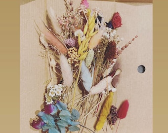 Trockenblumen Mix - Dried Flowers in a box • Trockenblumenkonfetti • DIY Trockenblumen Set •