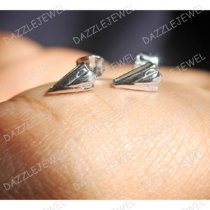 Marvel Black Panther Silver Claw Stud Earrings for women/Wakanda Earrings Disney Black Panther Claw Stud Earrings Solid 925 Sterling Silver