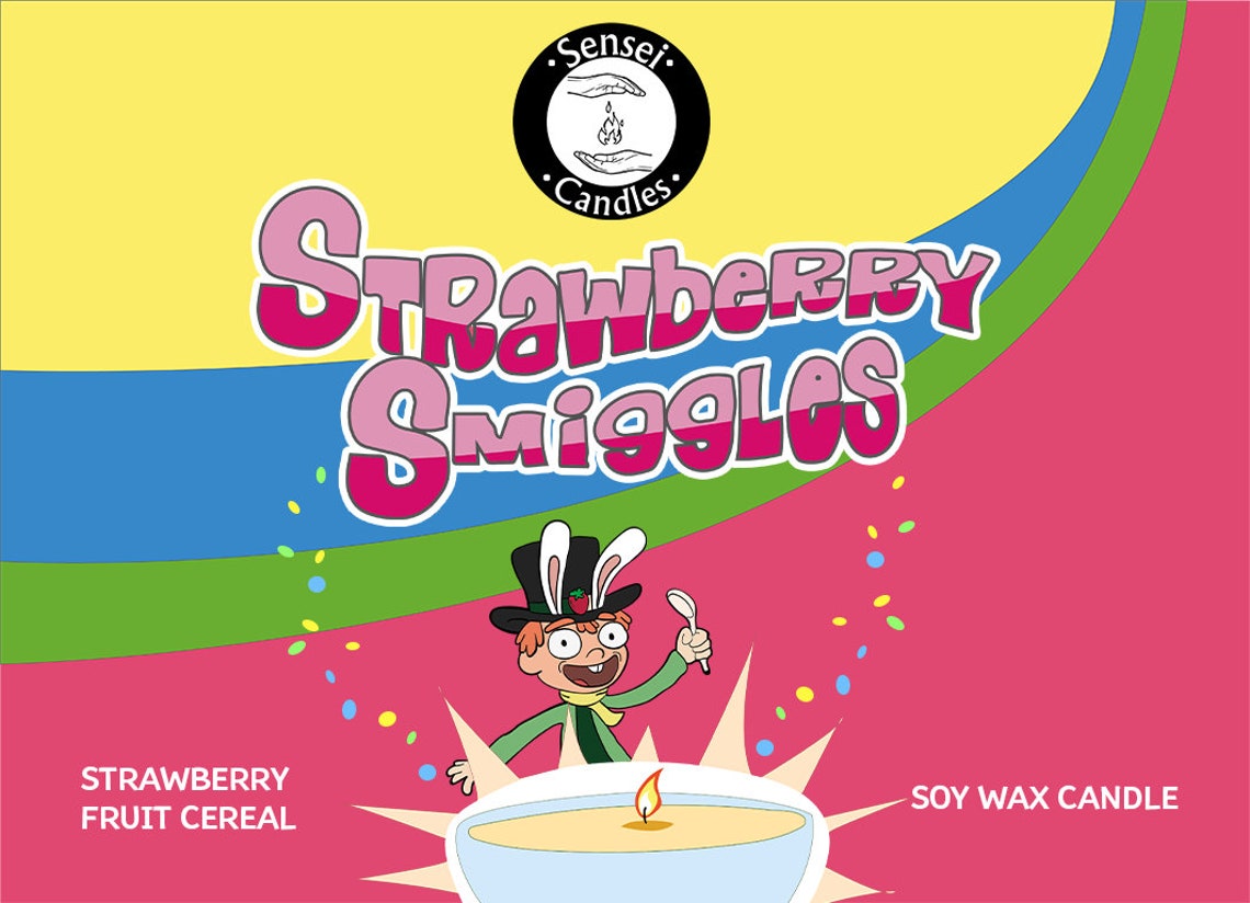 STRAWBERRY SMIGGLES Rick et Morty Inspiré Strawberry Cereal Etsy