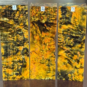 Stabilized and dyed Masur birch bigger blocks. Perfect for knife making.  Birch  burl wood for carving projects.