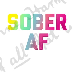 sobre af AA PNG 12 étapes sobriété aa Alcoholics Anonyme spécialité faite à la main