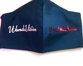 WandaVision Contoured Face Mask